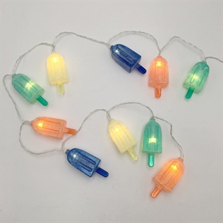 LED lyskæde med ispind
